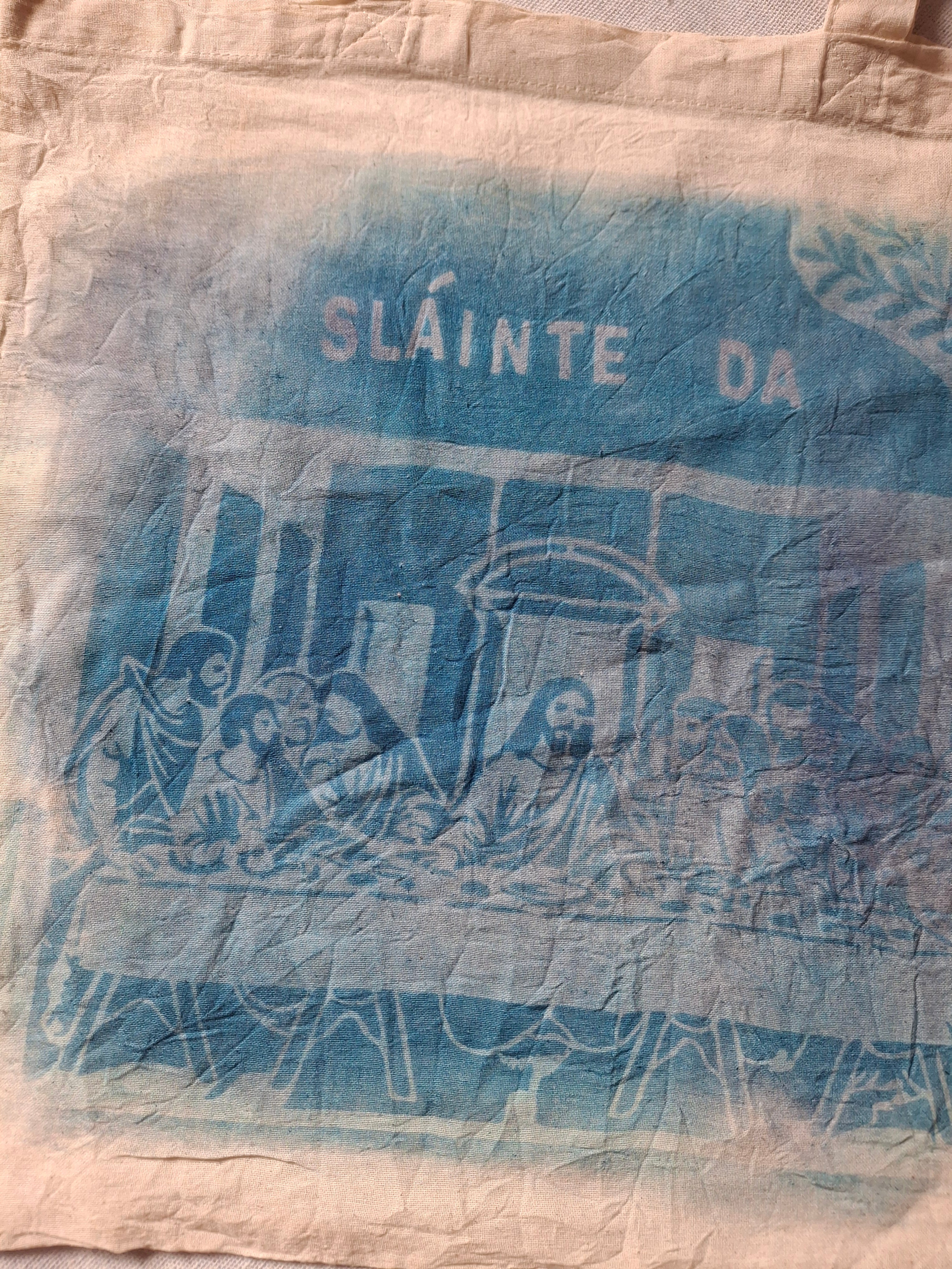 Sláinte da last supper cyanotype