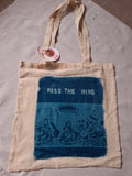 Pass the wine cyanotype