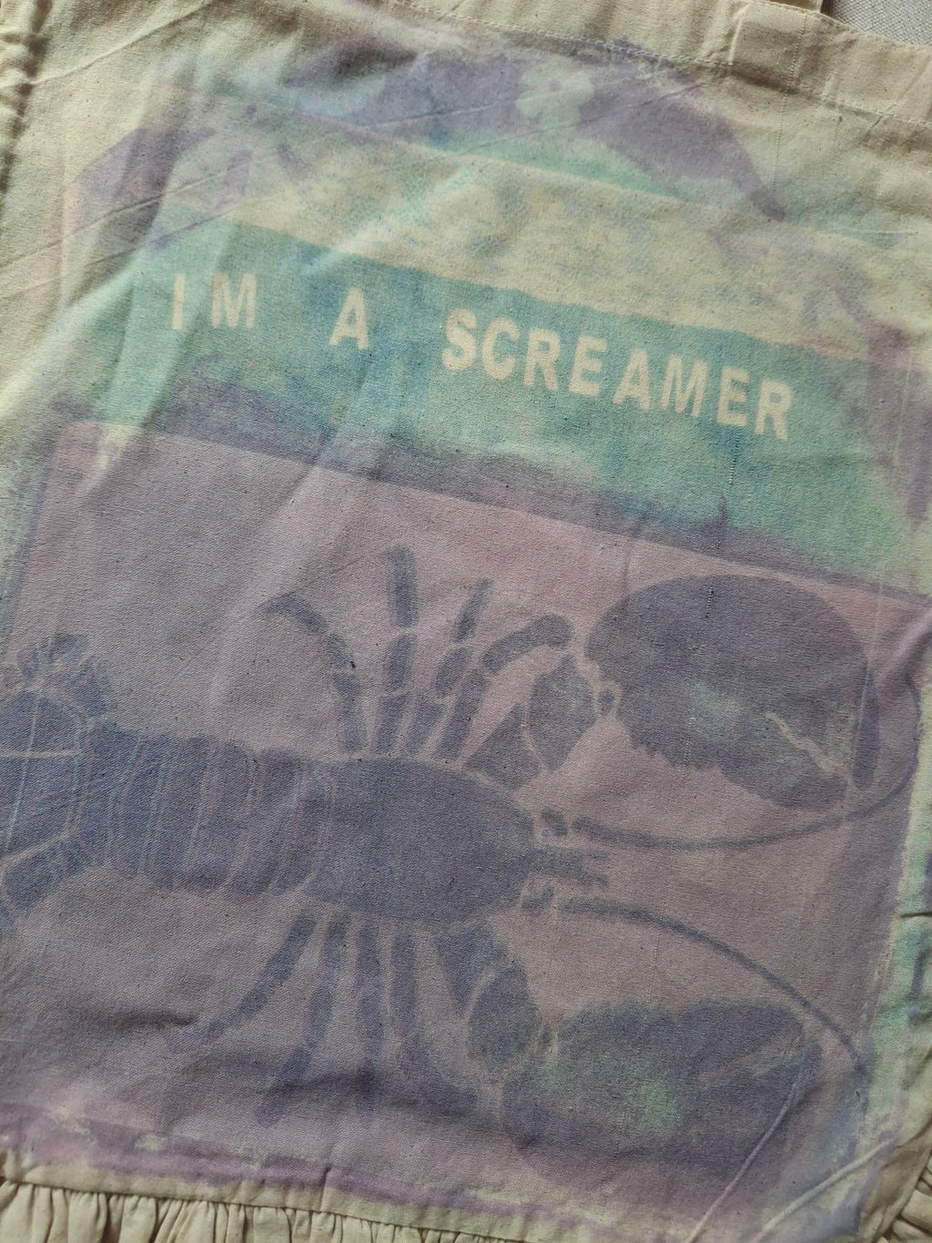 Screamer midi ruffle