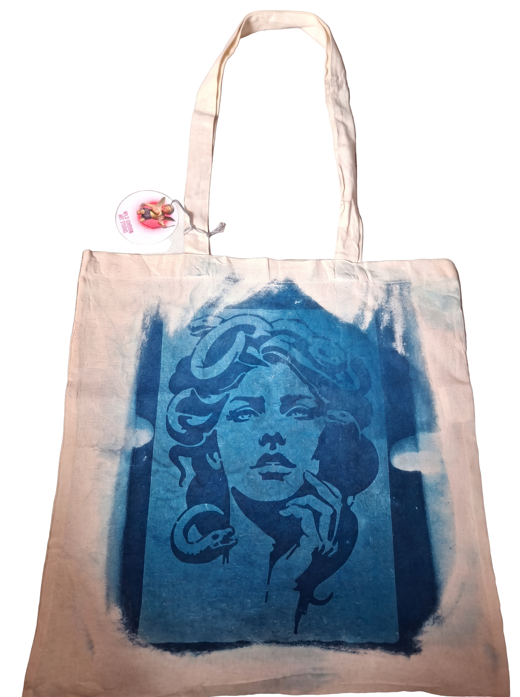 Medusa Skull Tote